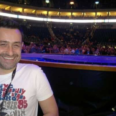THEMIS GEORGANTAS NOW IN BERLIN,IN O2, LIVE FROM KYLIE MINOGUE'S CONCERT