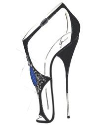 Τακούνι στιλέτο για την Kate Middleton από τον Guiseppe Zanotti