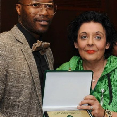 DJIBRIL CISSE & LIANA KANELLI @ THE PAO VETERAN AWARDS