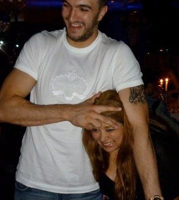 NIKOLA PEKOVIC ON HIS LAST NIGHT OUT IN ATHENS ..