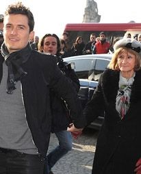 Ο Orlando Bloom και η μαμά του