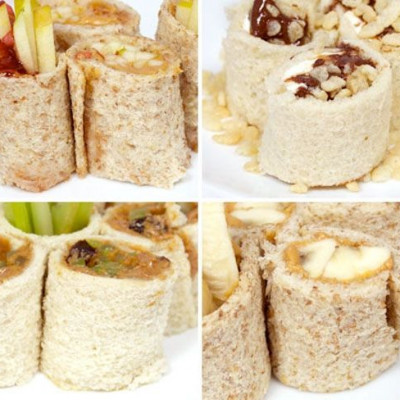 Sushi με φυστικοβούτυρο