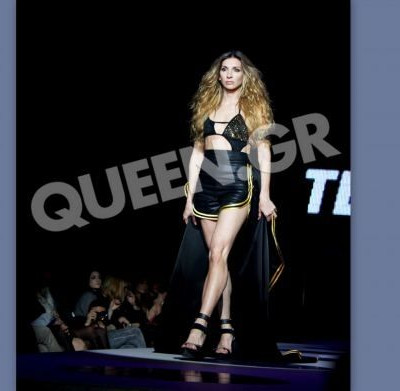 Η Φανή Χαλκιά στην… πασαρέλα!