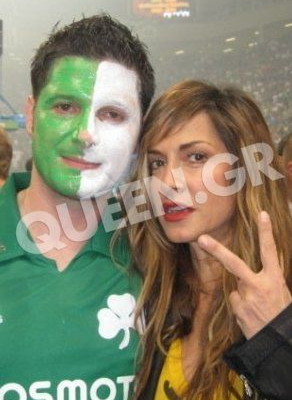 ANNA VISSI IN O.A.K.A CELEBRATING THE PAO CHAMPIONSHIP !!!!