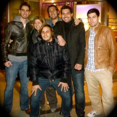 WHEN IN LONDON WITH THE BOYS ...