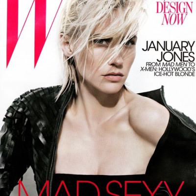 Η January Jones αγνώριστη στο εξώφυλλο του W