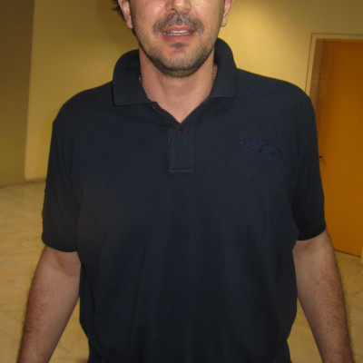 EFTHIMIS RENTZIAS IN O.A.K.A @ THE PAO VS BARCA GAME