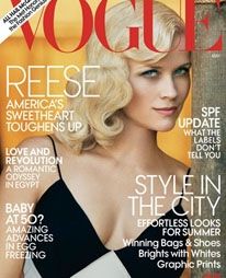 H Reese Witherspoon με Roland Mouret στη Vogue