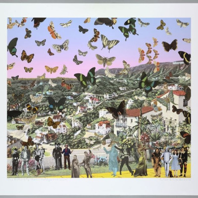 «Homage to Damien Hirst - Butterfly Man» από τον Sir Peter Blake
