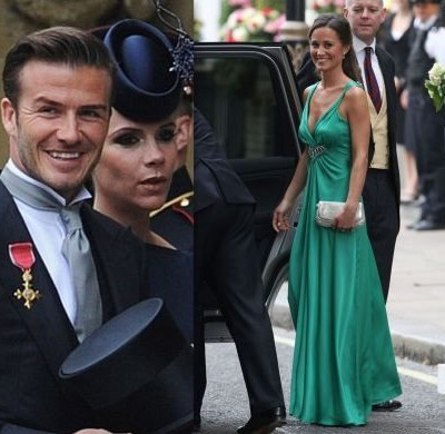 Το φόρεμα της Pippa και το παράσημο του Beckham