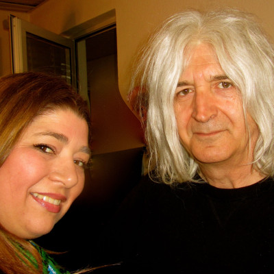 IN O.A.K.A @ ANNA VISSI CONCERT.. BACKSTAGE WITH NIKOS KARVELAS !!!!!