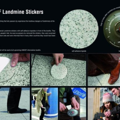 Οι νάρκες είναι "κολλητικές"