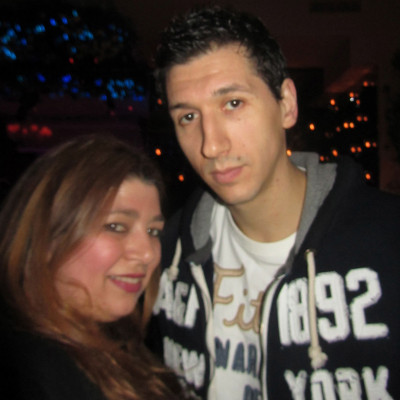 WITH DIMITRIS DIAMANTIDIS CELEBRATING THE CHAMPIONSHIP