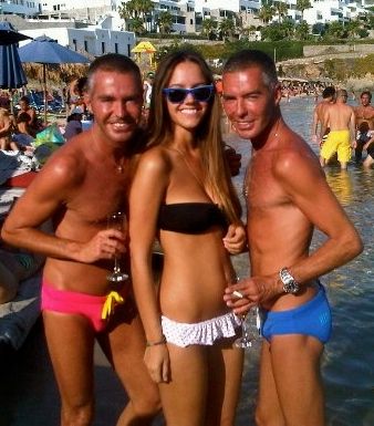 Η EΒINA &  ΟΙ DSQUARED2