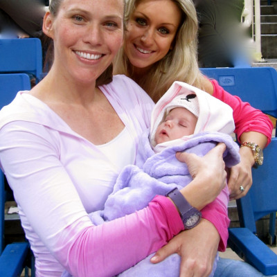 Erin Buescher Perperoglou ,baby girl Perperoglou , Lina Papadimitriou