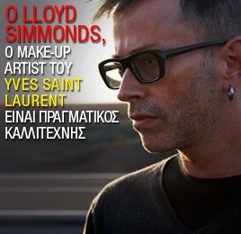 Lloyd Simmons και Yves Saint Laurent σε μία συμφωνία δημιουργίας