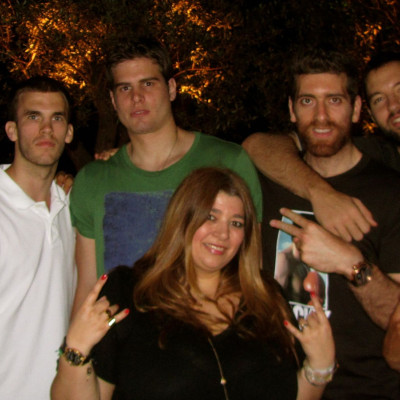 Με τους Πρωταθλητες Ελλαδας & Ευρωπης, στην επινικια εξοδο μας μετα τον αγωνα.