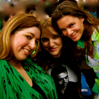 Με την Jelena Pekovic & την Μιραντα Πατερα στο Ο.Α.Κ.Α