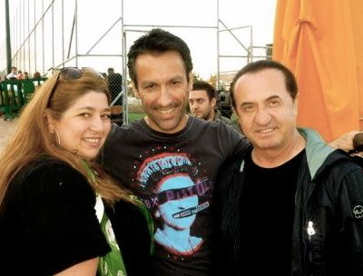 Με τον Πετρο Ιμβριο και τον Λευτερη Πανταζη