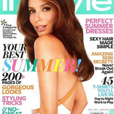 H Eva Longoria στο εξώφυλλο του InStyle
