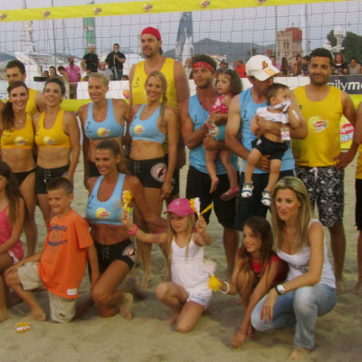 Celebrity beach volley στην Αιγινα