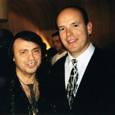 CIRO ORSINI & PRINCE ALBERT of MONACO