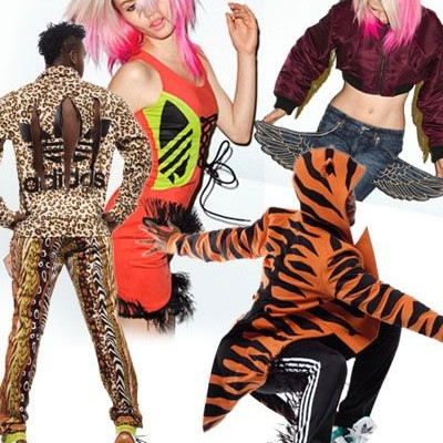Τρυπώσαμε στην καινούρια συλλογή του Jeremy Scott για την Adidas