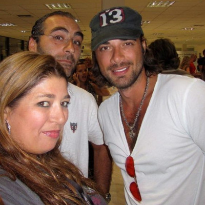 Με τον Δημήτρη Κοντόπουλο και τον Σωτήρη Φουρτουλάκη στους U2..