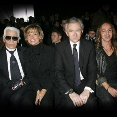 O Bernard Arnault και οι σχεδιαστές-σταρ