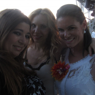 Με τις  παιδικές μου φίλες την Έφη & την Μιράντα