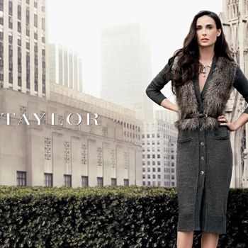 H Demi Moore είναι το νέο πρόσωπο της Ann Taylor