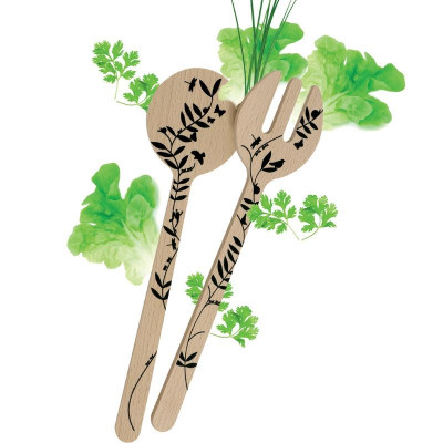 Ένας μικρόκοσμος πάνω στις κουτάλες της κουζίνας