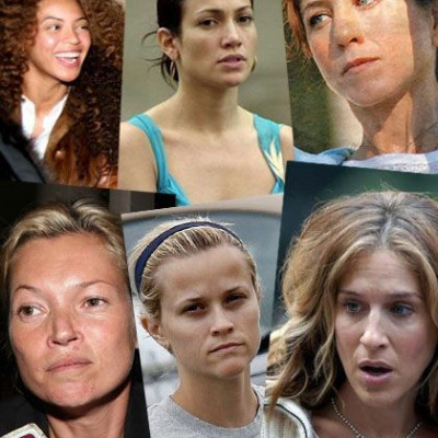 Αποκάλυψη! Οι celebrities βγάζουν το makeup
