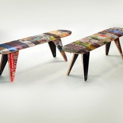Έπιπλα από skateboards