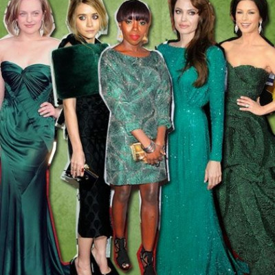 Σμαραγδί: Το αγαπημένο χρώμα των celebrity