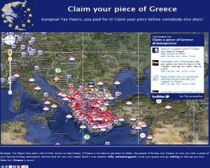 Σάλος στο Twitter με το site που «μοιράζει» την Ελλάδα στους Ευρωπαίους!