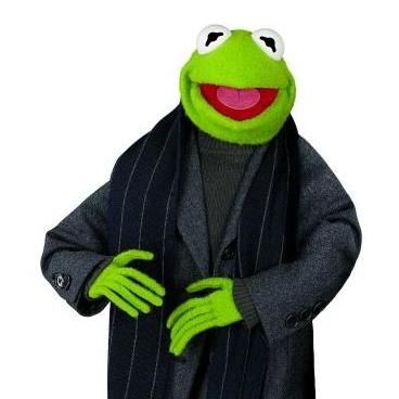 O Kermit φοράει Brooks Brothers