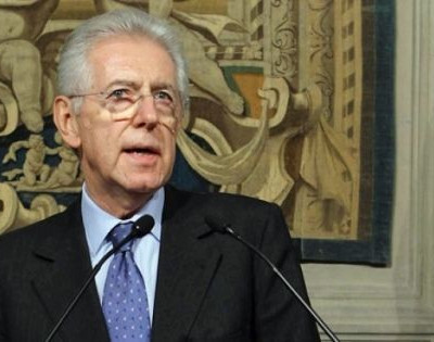Ο Μόντι και τυπικά πρωθυπουργός της Ιταλίας