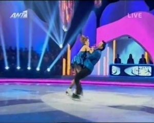 VIDEO: Η θεαματική τούμπα του Χριστοφόρου στο «Dancing On Ice»!