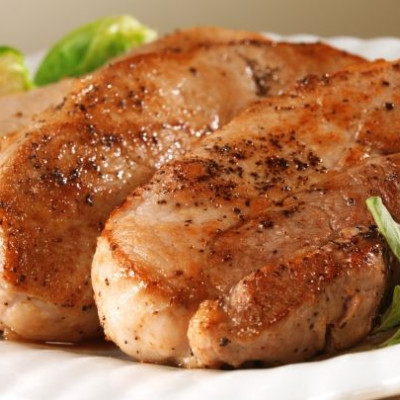 Χοιρινά φιλετάκια με τσίλι και ζάχαρη