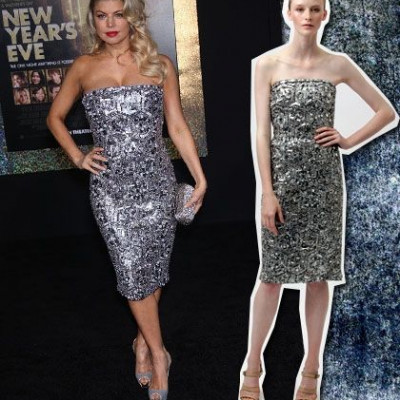 H Fergie σε μια retro glam εμφάνιση