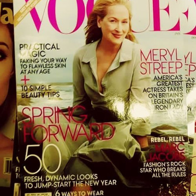 To πρώτο εξώφυλλο της Meryl Streep στη Vogue