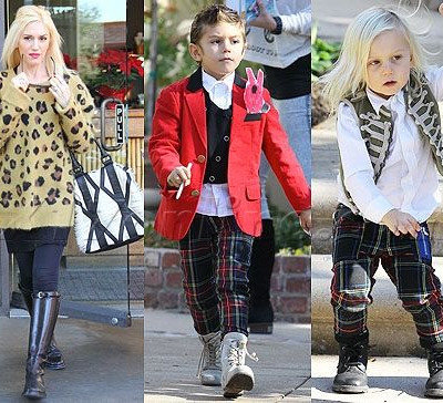 Oι γιοι της Gwen Stefani φοράνε Harajuku Mini