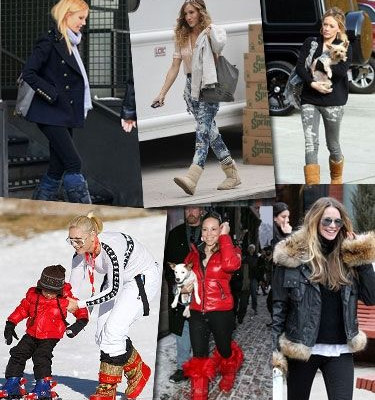 Snow Boots, οι fashion πατημασιές στο χιόνι