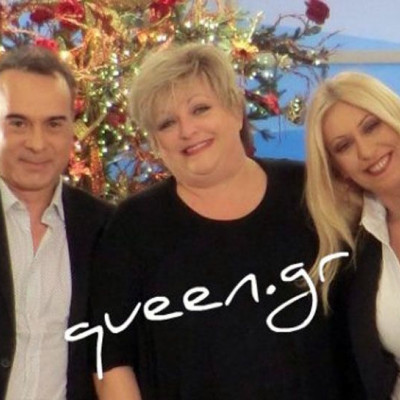 Η Θεά των cup cakes Donna με τον Φώτη & την Μαρία ..