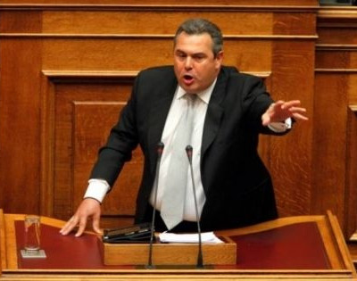 Παρέμβαση του Πάνου Καμμένου για το θέμα του Εφραίμ