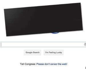 «Απεργία» στο internet: Κλειστή η Wikipedia, «μαύρισε» το Google