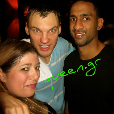 With Sarunas & Drew ..