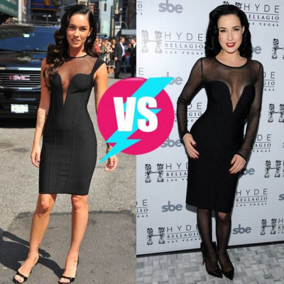 Megan Fox εναντίον Dita Von Teese