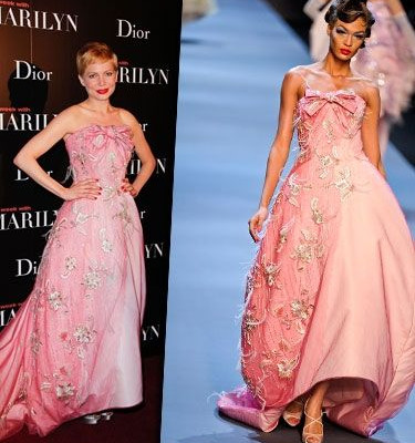 Η Michelle Williams με Dior υπερπαραγωγή